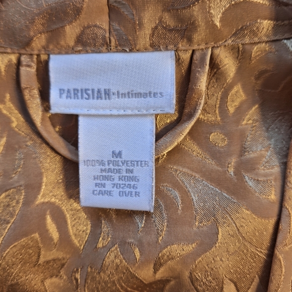 Elegant Parisian Intimates chemise lounge set, size M Bridal Shower Gift - Picture 6 of 6